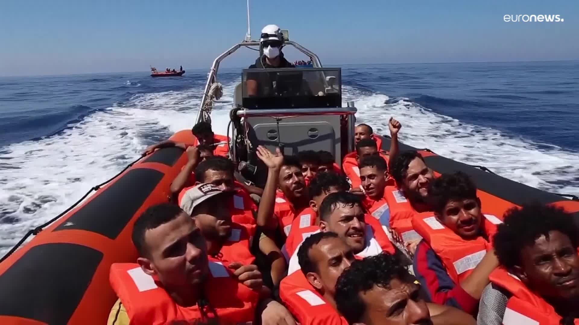 Más de 500 migrantes rescatados en el Mediterráneo en 24 horas